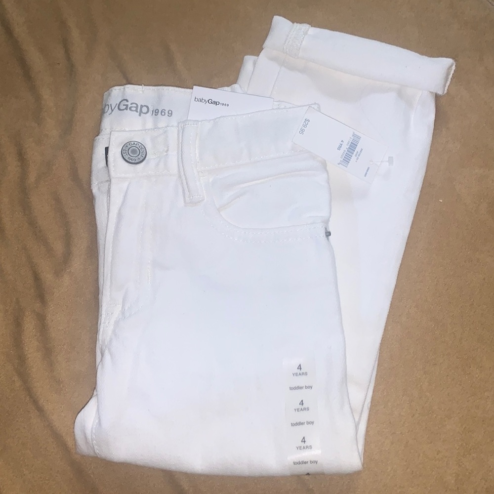White denim boys NWT
